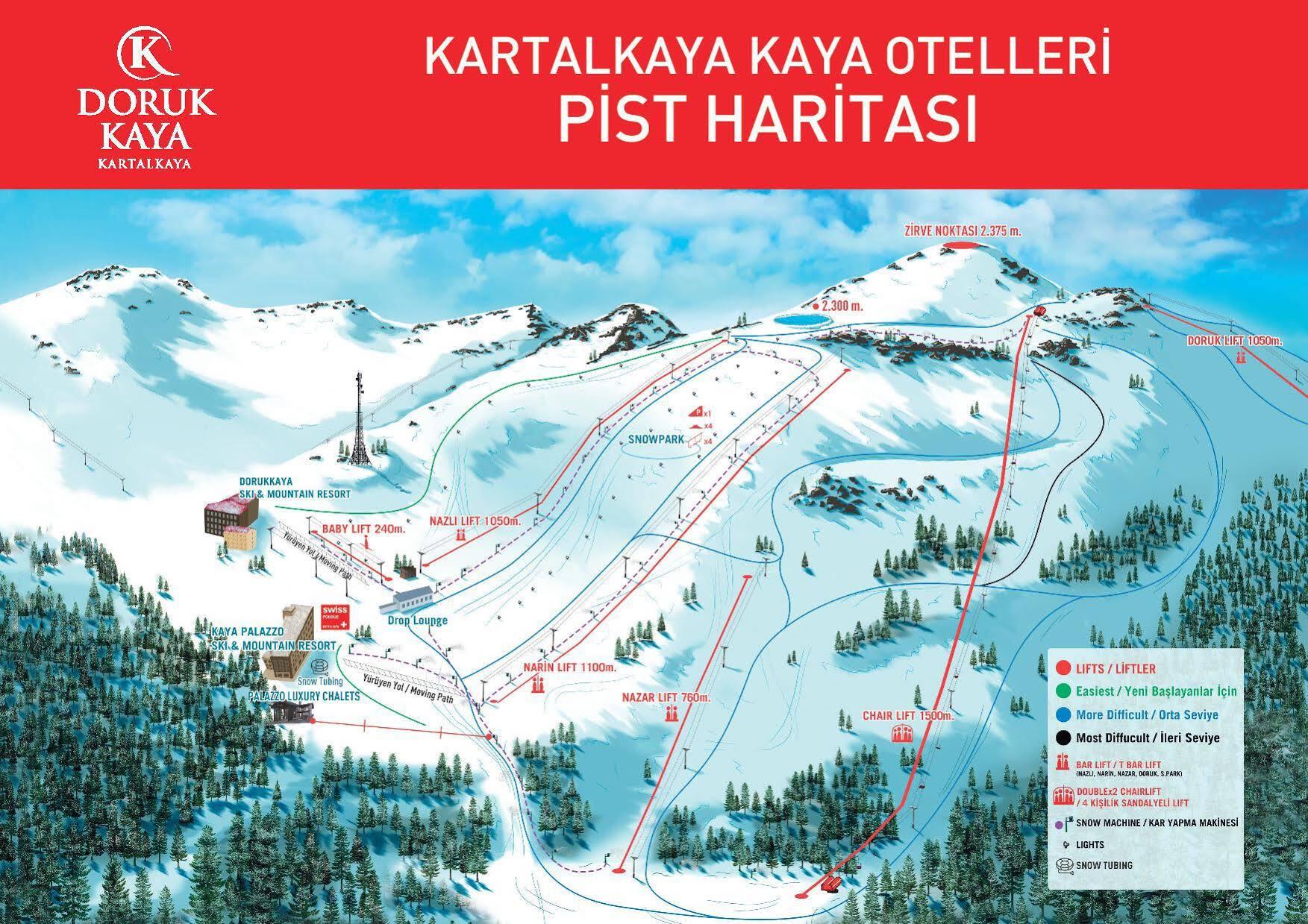 Dorukkaya Ski & Mountain Resort Μπολού Εξωτερικό φωτογραφία